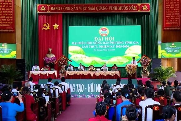 Đại Hội Đại biểu Hội Nông dân phường Tĩnh Gia nhiệm kỳ 2025 - 2030