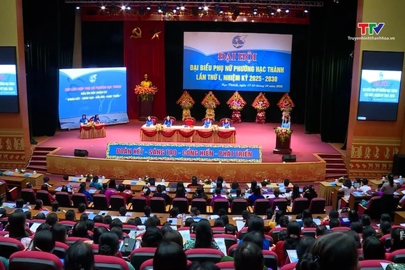 Đại hội Đại biểu Hội Liên hiệp phụ nữ phường Hạc Thành, nhiệm kỳ 2025 - 2030