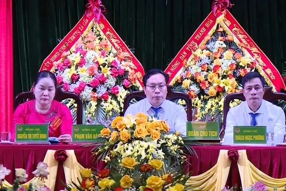 Đại hội Đại biểu Hội Nông dân xã Cẩm Thủy nhiệm kỳ 2025 - 2030