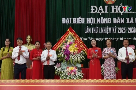 Đại hội đại biểu Hội nông dân xã Kim Tân lần thứ I, nhiệm kỳ 2025 – 2030