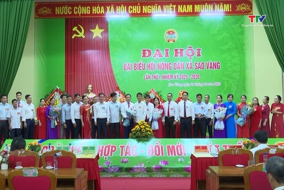 Đại hội đại biểu Hội Nông dân xã Sao Vàng nhiệm kỳ 2025 – 2030