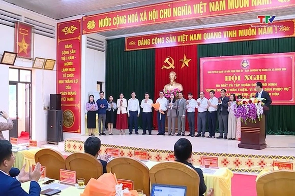 Xã Minh Sơn ra mắt mô hình 