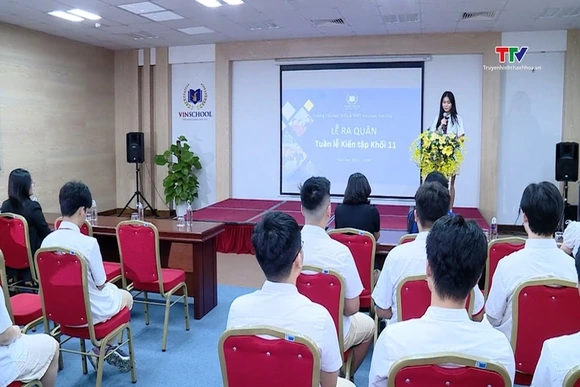 Trường Tiểu học, THCS và THPT Vinschool Star City tổ chức ra quân chuẩn bị tuần lễ kiến tập từ 3 - 7