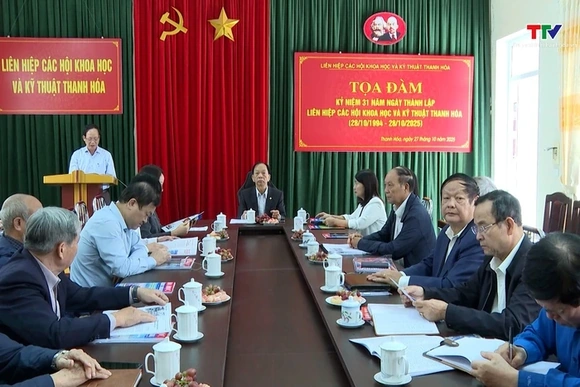 Liên hiệp các Hội Khoa học và Kỹ thuật Thanh Hóa kỷ niệm 31 năm ngày thành lập