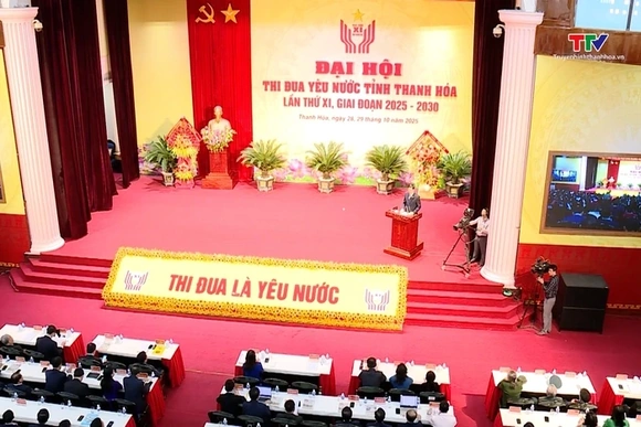 Tỉnh Thanh Hoá tổ chức Đại hội Thi đua yêu nước lần thứ XI, giai đoạn 2025-2030