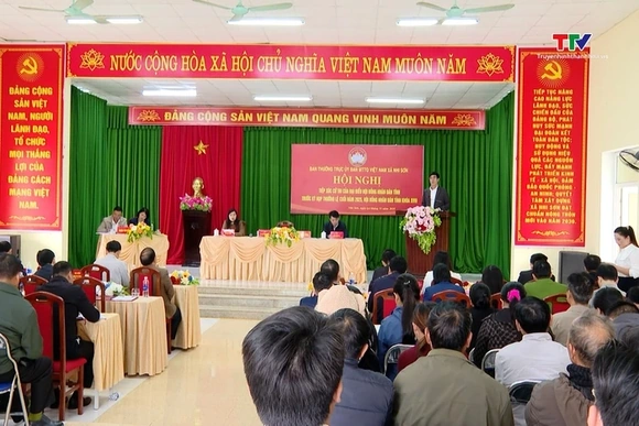 Trưởng Ban Nội chính Tỉnh ủy tiếp xúc cử tri trước kỳ họp thường lệ cuối năm 2025