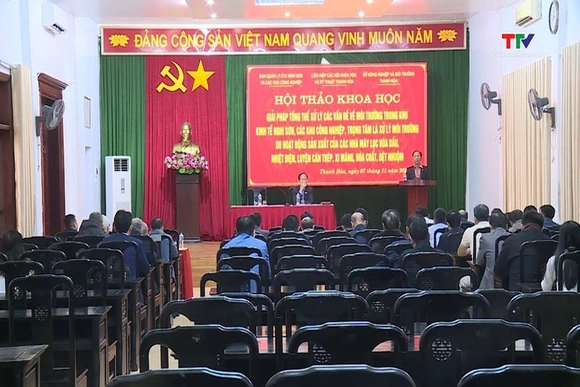 Bàn giải pháp xử lý môi trường trong Khu kinh tế Nghi Sơn và các khu công nghiệp