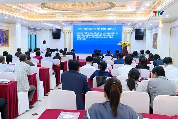 Hội nghị tập huấn công tác thông tin đối ngoại 2025