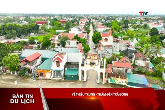 Về Thiệu Trung thăm đền Trà Đông