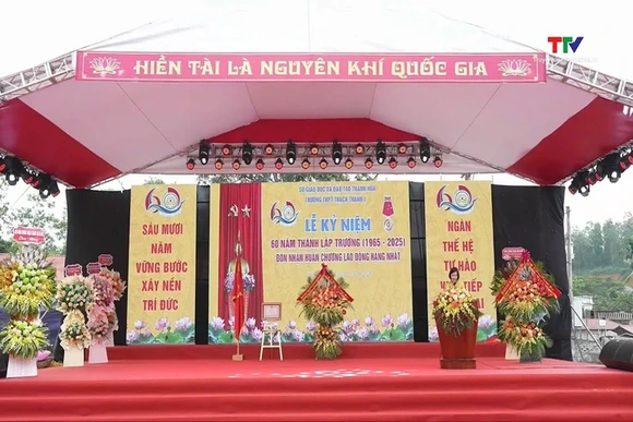 Trường THPT Thạch Thành I kỷ niệm 60 năm thành lập