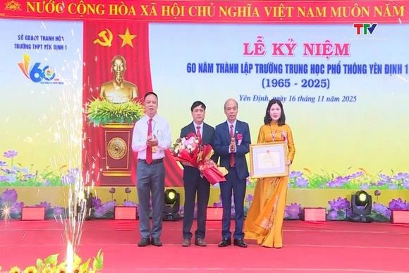 Trường THPT Yên Định I kỷ niệm 60 năm thành lập