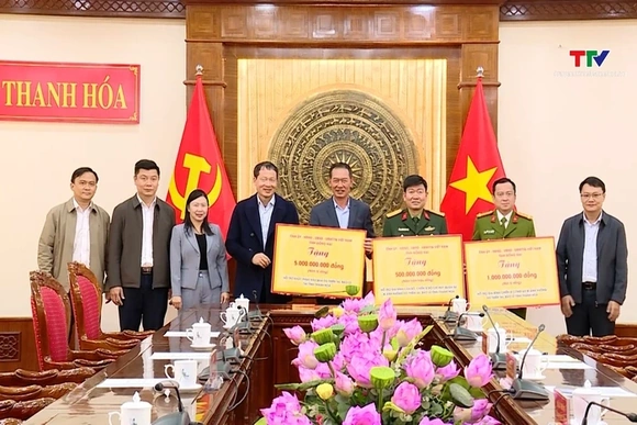 Tỉnh Đồng Nai ủng hộ đồng bào Thanh Hóa khắc phục hậu quả thiên tai