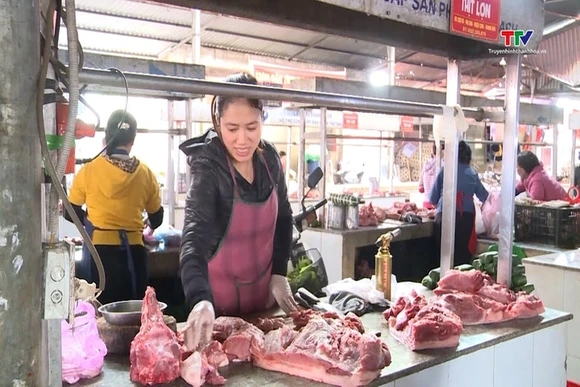 Giá thịt lợn các chợ dân sinh giảm nhẹ, sức tiêu thụ tăng trở lại