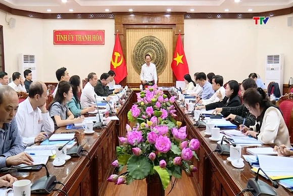 Duyệt nội dung, chương trình Đại hội đại biểu các tổ chức Chính trị - xã hội cấp tỉnh nhiệm kỳ 2025 