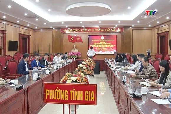 Hội nghị hiệp thương lần thứ nhất giới thiệu người được ứng cử đại biểu HĐND phường Tĩnh Gia, nhiệm 