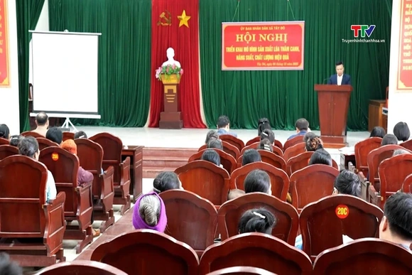 Xã Tây Đô xây dựng thương hiệu gạo Tây Đô