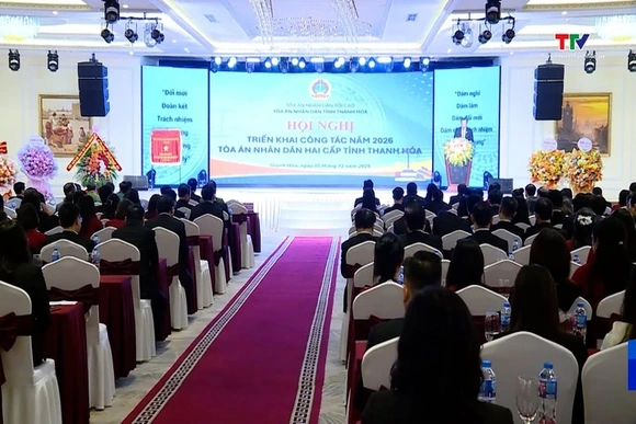 Tòa án Nhân dân tỉnh Thanh Hóa triển khai nhiệm vụ năm 2026