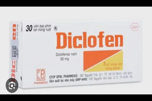 Bộ Y tế thu hồi thuốc Diclofen trên toàn quốc
