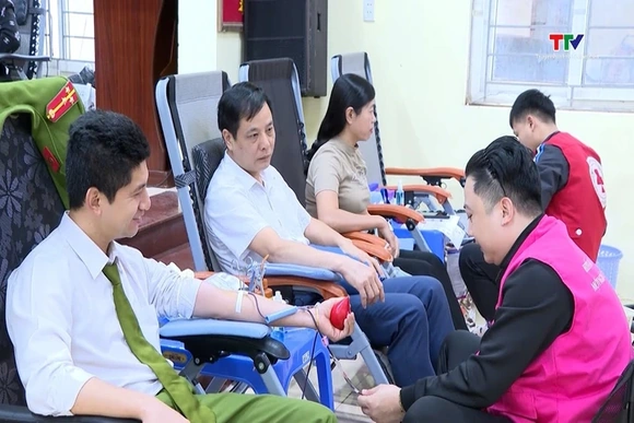 Xã Tân Ninh: Tiếp nhận hơn 170 đơn vị máu tại ngày hội hiến máu tình nguyện