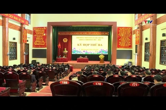 HĐND xã Hà Trung quyết nghị nhiều nội dung quan trọng năm 2026
