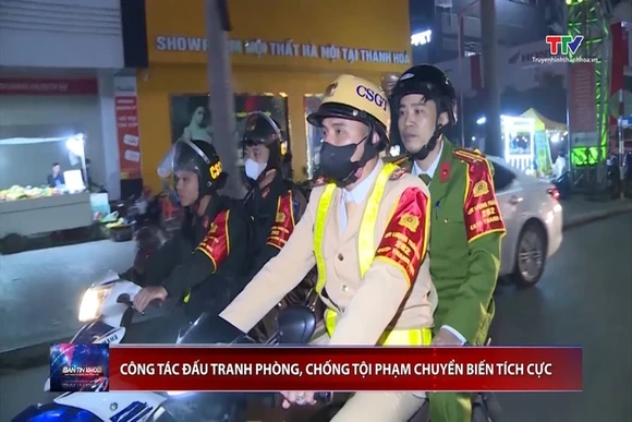 Công tác đấu tranh phòng, chống tội phạm chuyển biến tích cực