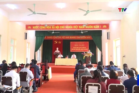 Đảng ủy xã Giao An tổng kết công tác năm 2025