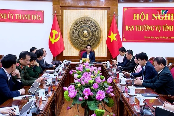 Ban Thường vụ Tỉnh ủy thảo luận cho ý kiến vào  những nội dung liên quan trực tiếp đến phát triển  c
