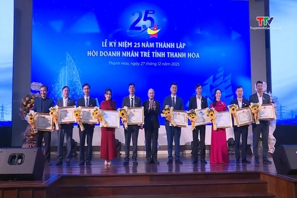 Kỷ niệm 25 năm thành lập Hội Doanh nhân trẻ tỉnh Thanh Hóa