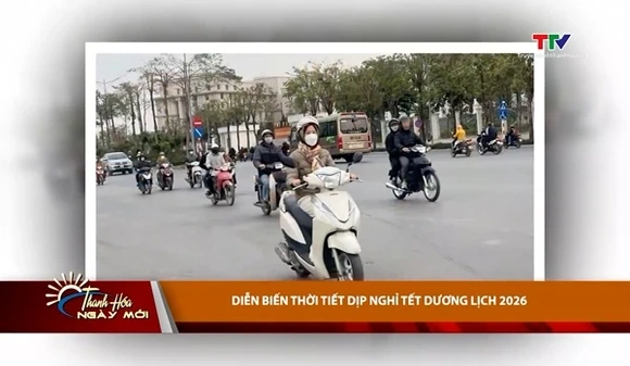 Diễn biến thời tiết dịp nghỉ Tết Dương lịch 2026