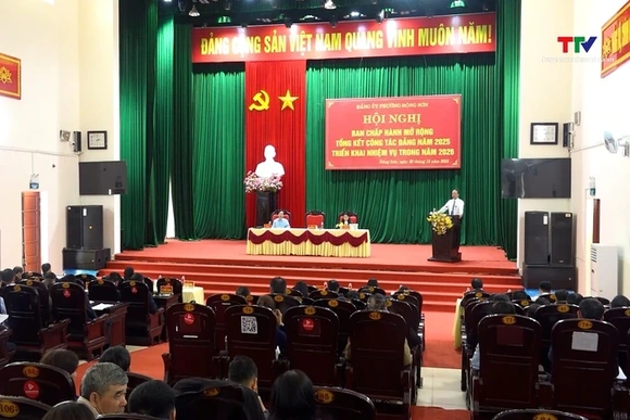 Phường Đông Sơn hoàn thành 32 chỉ tiêu năm 2025