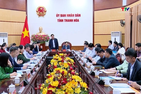 Ban chỉ đạo Quốc gia Dân số và Phát triển 
làm việc tại tỉnh Thanh Hoá