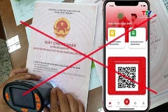 Cảnh giác yêu cầu cập nhật thông tin đất đai