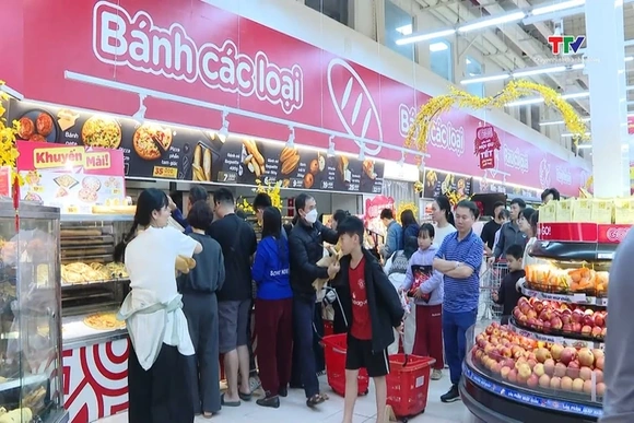 Sức mua hàng hóa dịp Tết Dương lịch tăng cao
