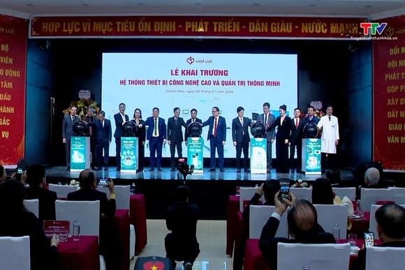 Tổng Công ty Cổ phần Hợp Lực khai trương hệ thống thiết bị công nghệ cao và quản trị thông minh