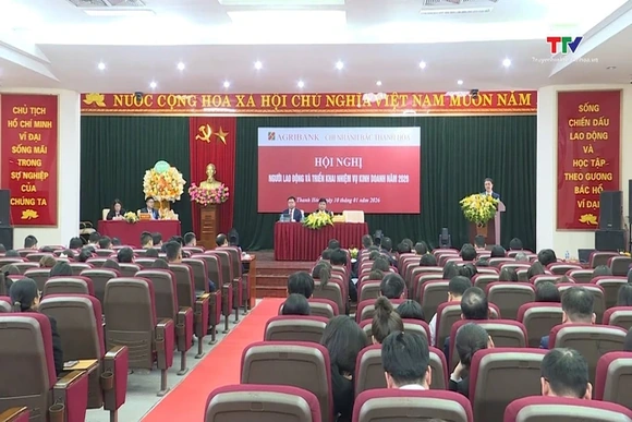 Agribank Bắc Thanh Hoá tổng kết, triển khai nhiệm vụ 2026