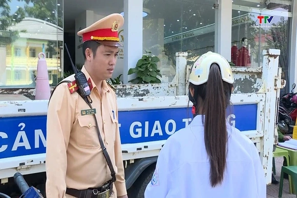 Gần 7.000 trường hợp học sinh vi phạm quy định trật tự an toàn giao thông