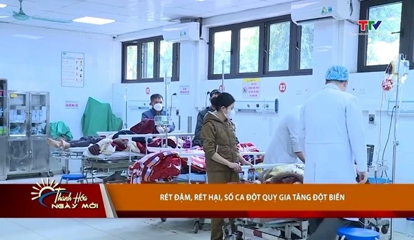 Rét đậm, rét hại, số ca đột quỵ gia tăng