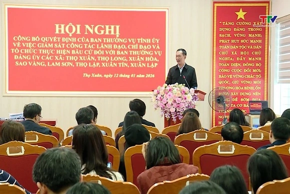Phó Bí thư Tỉnh uỷ Trịnh Tuấn Sinh giám sát công tác lãnh đạo, chỉ đạo, tổ chức bầu cử