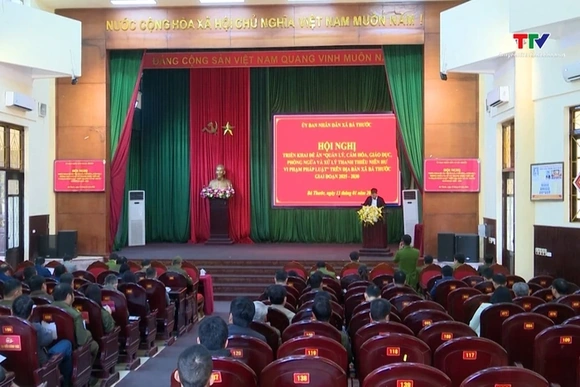 Xã Bá Thước triển khai Đề án ''Quản lý, cảm hóa, giáo dục, phòng ngừa và xử lý tha