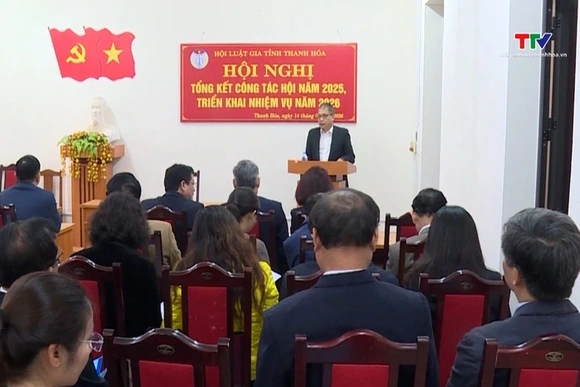 Hội Luật gia tỉnh Thanh Hóa triển khai nhiệm vụ năm 2026