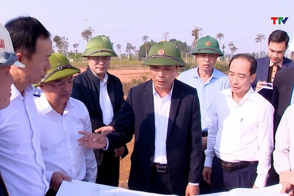 Bí thư Tỉnh ủy Nguyễn Doãn Anh kiểm tra tiến độ một số dự án trọng điểm