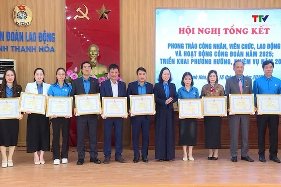 Tổng kết phong trào công nhân, viên chức, lao động