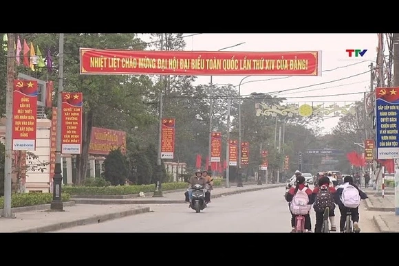 Khí thế hướng về Đại hội XIV của Đảng tại phường Tĩnh Gia