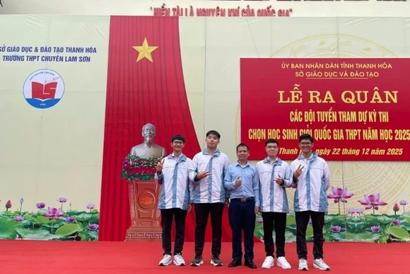 Thanh Hóa đạt thành tích cao tại kỳ thi Học sinh giỏi quốc gia năm học 2025 - 2026