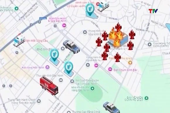 Ra mắt Trung tâm Chỉ huy số và ứng dụng báo cháy