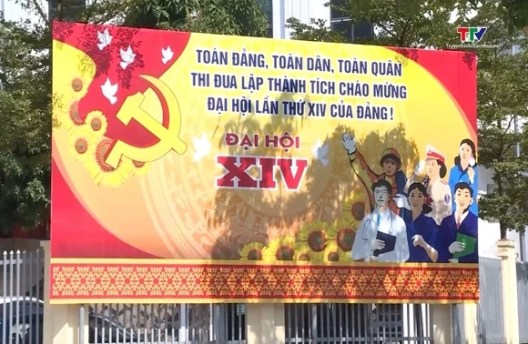 Cán bộ, đảng viên và Nhân dân Thanh Hóa hướng về Đại hội XIV của Đảng