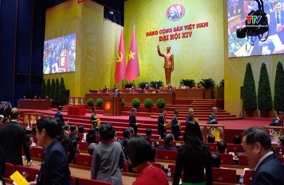 Thông cáo báo chí về ngày làm việc thứ tư Đại hội đại biểu toàn quốc lần thứ XIV của Đảng