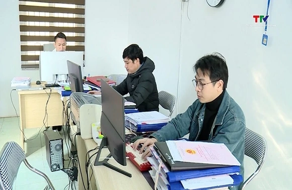 Phường Sầm Sơn cơ bản hoàn thành số hoá dữ liệu đất đai