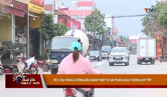 Yêu cầu tăng cường bảo đảm trật tự an toàn giao thông dịp Tết