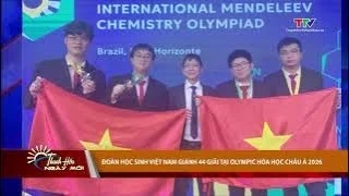 Đoàn học sinh Việt Nam giành 44 giải tại Olympic Hóa học châu Á 2026